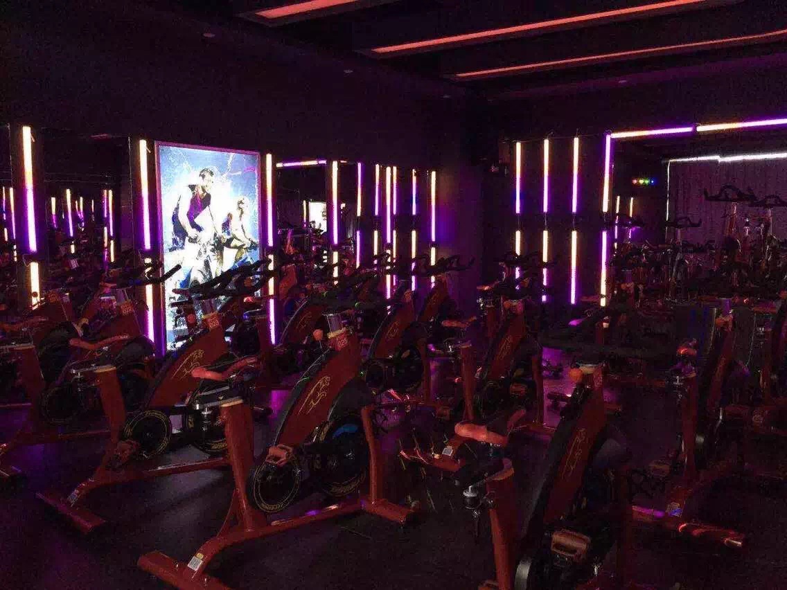 黑龍江寶清動(dòng)嵐健身房加盟店面裝修展示